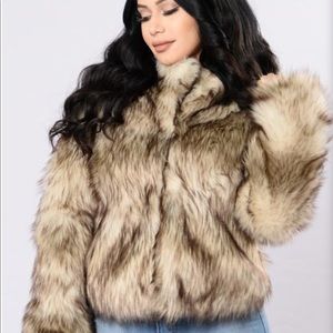 Faux Fur Coat